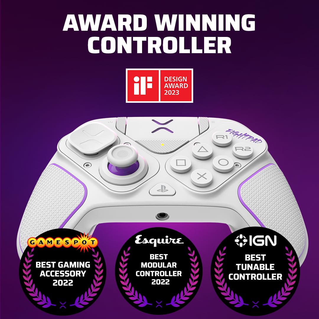 Mando ps5 Pdp Victrix Pro Bfg InaláMbrico Blanco Modular ( PS5/PS4/PC) - Botones remapeables Mando ps5 Pdp Victrix Pro Bfg InaláMbrico Blanco Modular ( PS5/PS4/PC) - Botones remapeables